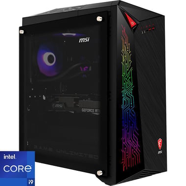 MSI Infinite X Gaming CPU, Intel Core i9-11900KF (11th Gen), 128 GB RAM, NVIDIA GeForce RTX 3090 VENTUS 3X (24 GB), 2 TB SSD/3 TB HDD