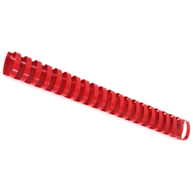 Spiral Binding Comb, 32 mm, Plastic, A4, Red