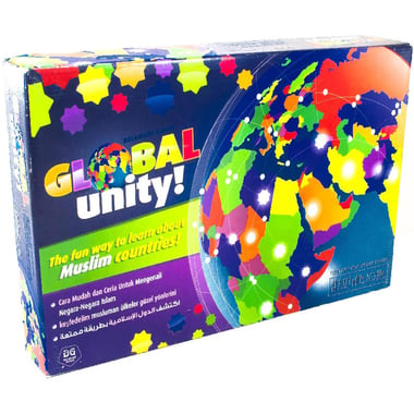 Global Unity - The Fun Way to Learn About Muslim Countries Skill Ability Game, 7 Years and Above, English