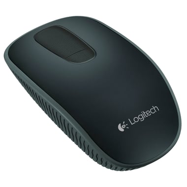 Logitech T400 Zone Touch Mouse, Optical Wireless (2.4 GHz RF), Black