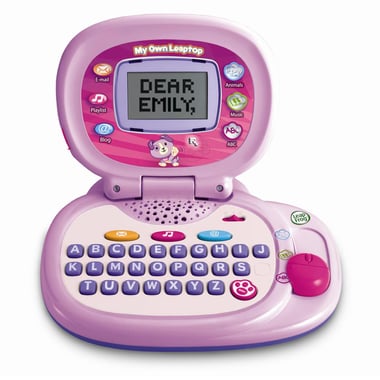 LeapFrog My Own Leaptop Educational Laptop, Pink, English, 3 Years and Above