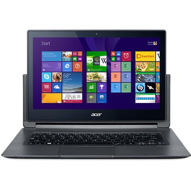 ايسر R R7‎‎‎‎-‎‎371‎‎T ‎13‎‎ أسباير لابتوب 2 في 1 متحول، 13.3 بوصة، انتل كور آي 5، 4 جيجابايت رام، ويندوز 8.1، قابل للدوران