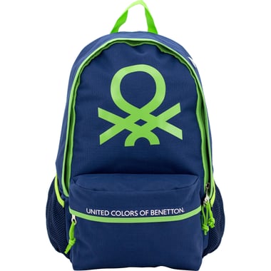 United Colors of Benetton Backpack, Blue/Green