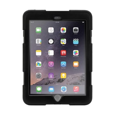 Griffin Survivor, Back Cover Tablet Case, for iPad Air 2, Black
