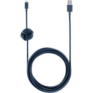 Native Union Night (Marine) Lightning Sync & Charge Cable, 10.00 ft ( 3.05 m ),
