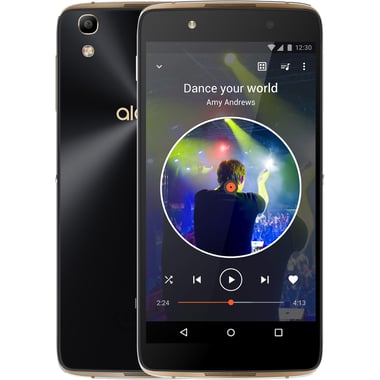 Alcatel Idol 4, 16 GB, Black/Soft Gold, 4G LTE