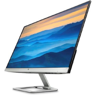 HP 27es 27" Monitor, LED, FHD (Full HD), 60 Hz, Black/Silver