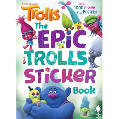 The Epic Trolls Sticker Book (DreamWorks Trolls)