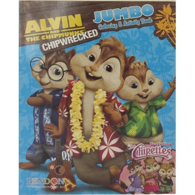 Alvin and The Chipmunks, Jumbo Coloring & Activity Book