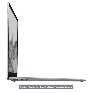Microsoft Surface Laptop, 13.5", Intel Core i7-7660U (7th Gen), Intel Iris Plus Graphics 640, 256 GB SSD,