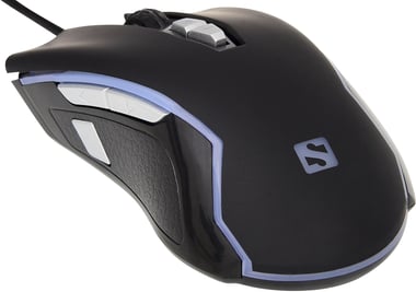 Sandberg Xterminator, Gaming Mouse, Wired, Optical, Black