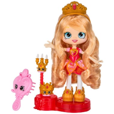 Moose Shopkins Shoppies, Join The Party, "Tiara Sparkles" Playset, Gold/Red, 5 Years and Above