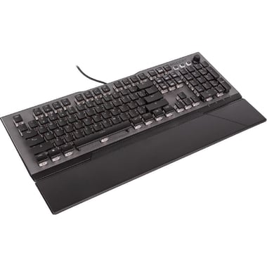 روكات فولكان 120 ايمو ميكانيكال RGB لوحة مفاتيح للالعاب، سلكي، مكتبي‎/‎متوافق مع كمبيوتر محمول/بي سي كمبيوتر مكتبي، اسود