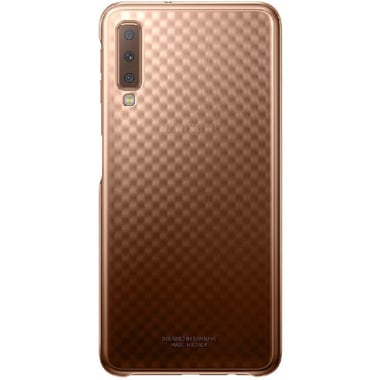 Samsung Gradation, Back Cover Mobile Case, for (Samsung) Galaxy A7 2018, Gold