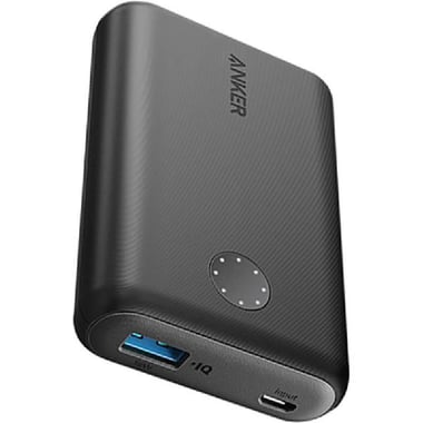 Anker PowerCore II Fast Battery Charging, 10000 mAh, Single USB, Black