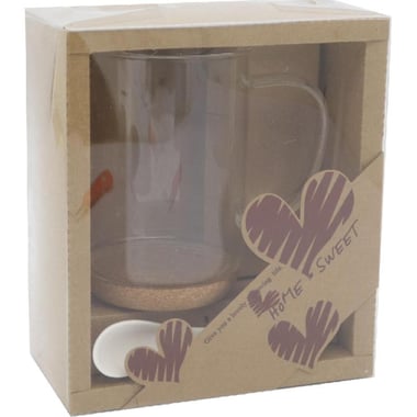 Mug, Hot/Cold, 14.00 oz ( 397.78 ml ), Clear