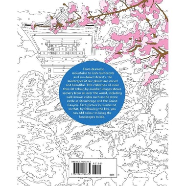 Landscapes Colour by Numbers (Arcturus Creative Colour by Numbers)