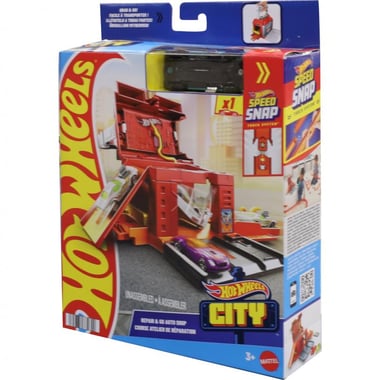Hot Wheels Hot Wheels City: Play & Go - Assorted Playset, Assorted Color, 3 Years and Above, Color and Design May Vary