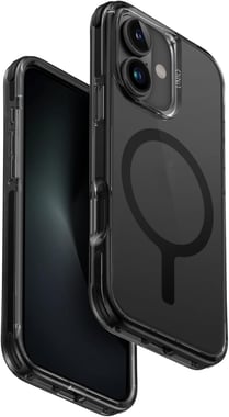 يونيك iPhone 16,غطاء خلفي للهاتف الذكي,أسود