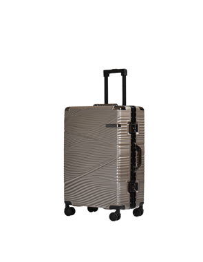 Track Luggage Set Of 3 (20"/24"/28"),3 Pieces,Gold