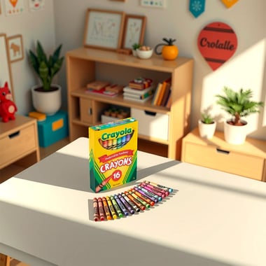 Crayola Wax Crayon,Assorted Color