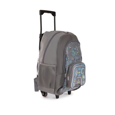 Track School Backpack (18"),,Unisex,Grey