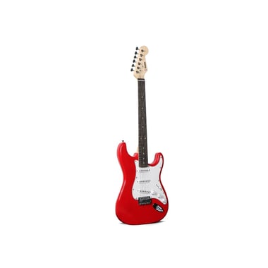 Unistar Acoustic Guitar Beginner,Right-Handed,6,Adults,Red