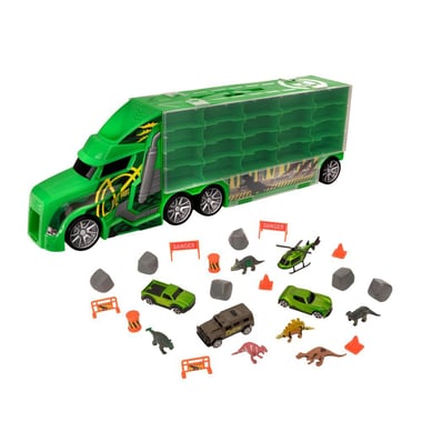 Teamsterz Vehicle & Track Set Truck,3 Years And Above,Multicolor