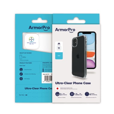 Armorpro Iphone 11 Back Cover Mobile Case,Clear