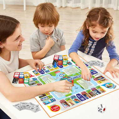 أنكيت للالعاب والدمى لعبة لوحية Up to 6 Players,6 سنوات فما فوق,متعدد الالوان