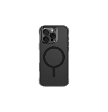 Uniq Iphone 16 Back Cover Mobile Case With Magsafe,Black/Smoke