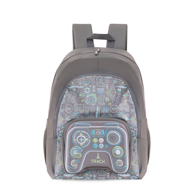 Track School Backpack (18"),,Unisex,Grey