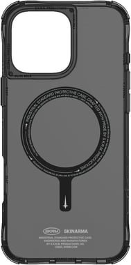 Skinarma Iphone 16 Pro Back Cover Mobile Case,Black