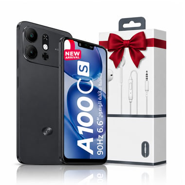 Itel A100cs Natural Black 3+5gb,64 Gb,3 Gb Ram,Black,4g Lte,Unisoc T606