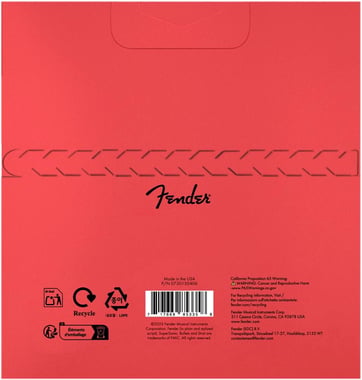 Fender Guitar String,Silver