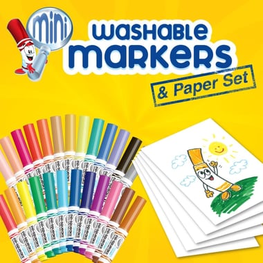Crayola Color Marker (Washable),Assorted Color