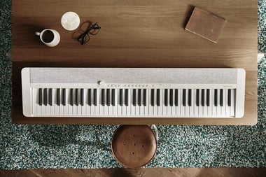 Casio Ct-S1-76we 76 Keys Portable Keyboard,Intermediate,All Ages,White
