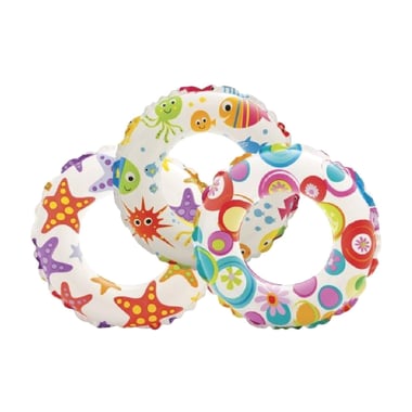 Intex Pool Float Ring 3 Years And Above,Multicolor