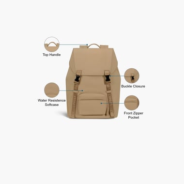 Lipault Laptop Backpack (18"),,Unisex,Brown
