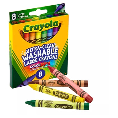 Crayola Wax Crayon,Assorted Color