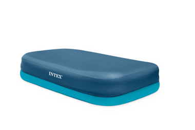 Intex Above-Ground Pool Cover 305 Cm×183 Cm×30.00 Cm,Automatic,Blue