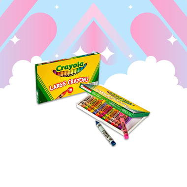 Crayola Wax Crayon,Assorted Color