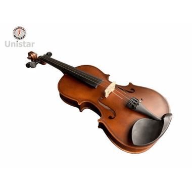 Unistar Violin Beginner,Right-Handed,4,Kids,Brown