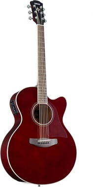 Yamaha Acoustic Electric Guitar Advanced,Right-Handed,6,Adults,Brown