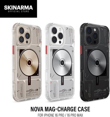 Skinarma Iphone 16 Pro Max Back Cover Mobile Case,Clear