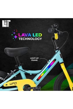 Lit Ufo Kids Bike,Unisex,Multicolor