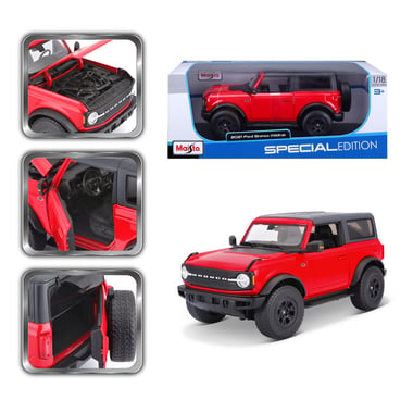 مايستو نموذج معدني مصبوب (Diecast) جيب,3 سنوات فما فوق,أحمر