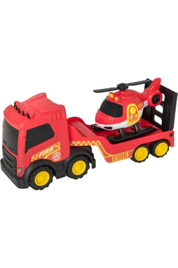 Teamsterz Vehicle & Track Set Fire Truck,1 Year And Above,Multicolor