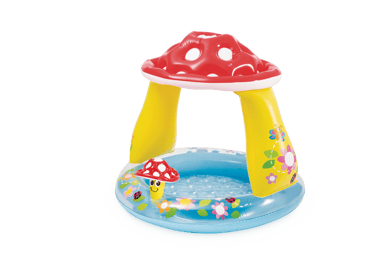 Intex Kidde Pool 102.00 Cm×102.00 Cm×89.00 Cm,1 Person,Multicolor