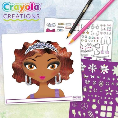 Crayola Creations Unisex Crayola Cosmetics & Fashion Activity Set,8 Years And Above